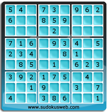 Sudoku de Nivell Molt Fàcil Sudoku de Nivell Molt Fàcil
