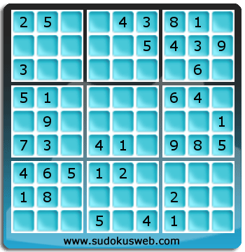 Sudoku de Nivell Fàcil Sudoku de Nivell Fàcil