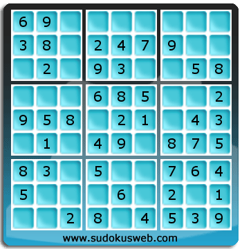 Sudoku de Niveau Très Facile