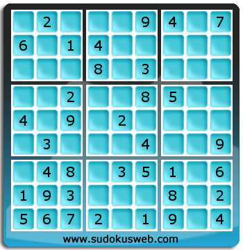 Sudoku von einfacher höhe