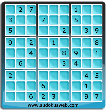 Sudoku von mittelmässiger höhe