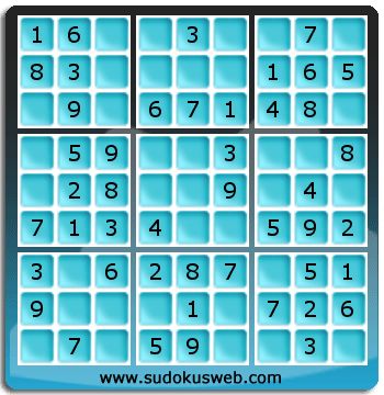 Nivel Muito Facil de Sudoku Nivel Muito Facil de Sudoku