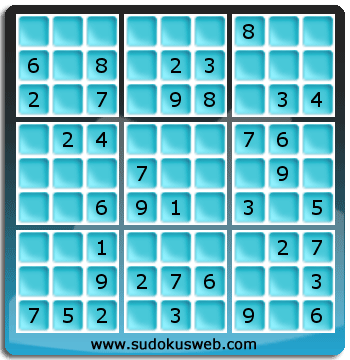 Sudoku von einfacher höhe