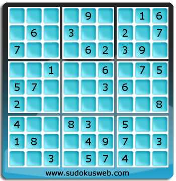 Sudoku von einfacher höhe