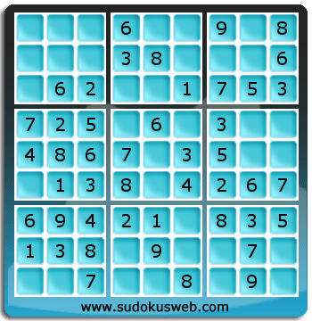 Nivel Muito Facil de Sudoku Nivel Muito Facil de Sudoku