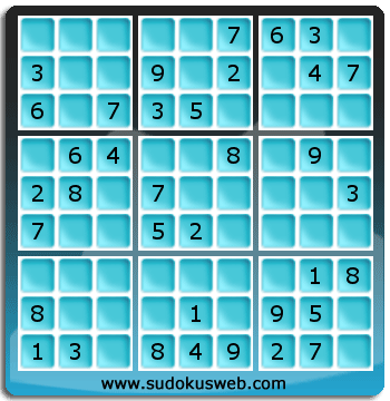 Nivel Facil de Sudoku Nivel Facil de Sudoku