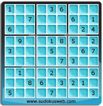 Sudoku von mittelmässiger höhe