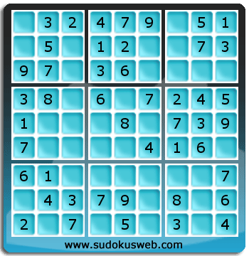 Nivel Muito Facil de Sudoku Nivel Muito Facil de Sudoku