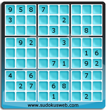 Nivel Dificil de Sudoku Nivel Dificil de Sudoku