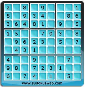 Sudoku de Niveau Très Facile