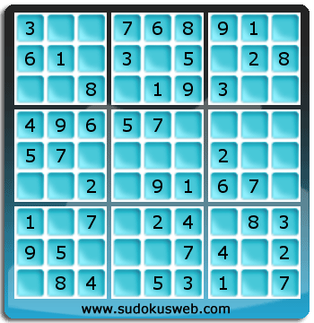 Sudoku de Nivell Molt Fàcil Sudoku de Nivell Molt Fàcil