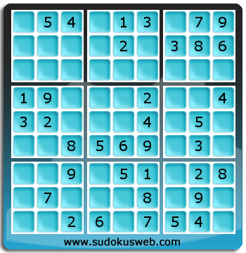 Sudoku von einfacher höhe