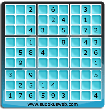 Sudoku von einfacher höhe