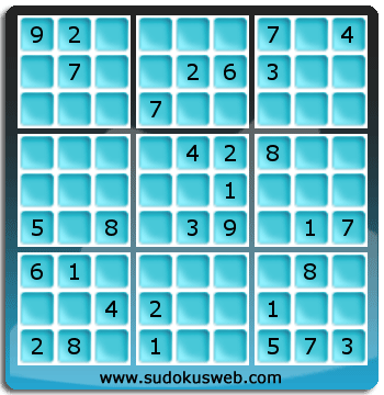 Sudoku von mittelmässiger höhe Sudoku von mittelmässiger höhe