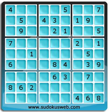 Sudoku de Niveau Moyen Sudoku de Niveau Moyen
