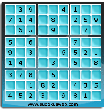 Very Easy Level Sudoku Very Easy Level Sudoku