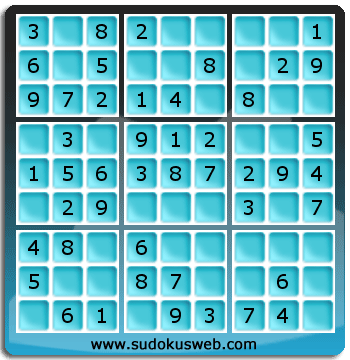 Sudoku de Nivel Muy Fácil