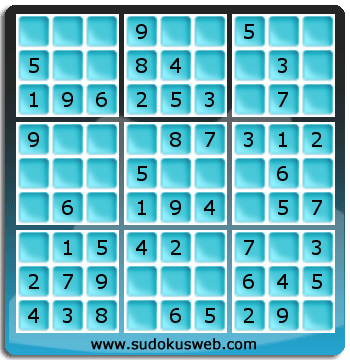 Sudoku de Niveau Très Facile Sudoku de Niveau Très Facile