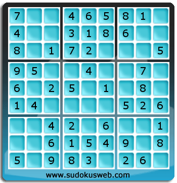 Sudoku de Niveau Très Facile