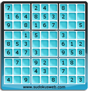 Sudoku de Niveau Très Facile Sudoku de Niveau Très Facile