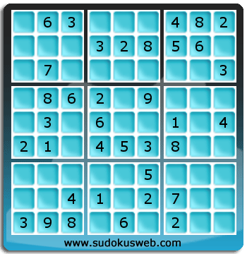 Sudoku von einfacher höhe