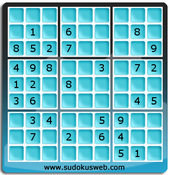 Sudoku von mittelmässiger höhe