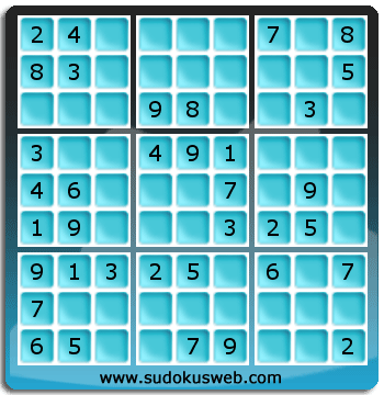 Sudoku de Niveau Facile Sudoku de Niveau Facile