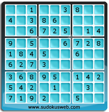 Sudoku von sehr einfacher höhe