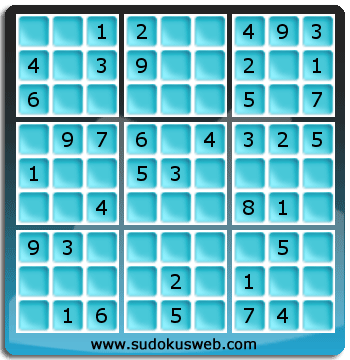 Sudoku von einfacher höhe