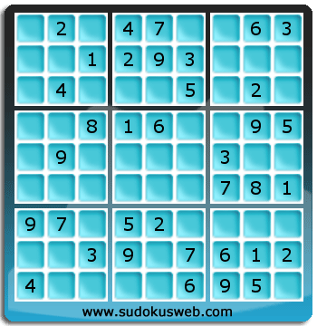 Sudoku de Niveau Facile Sudoku de Niveau Facile