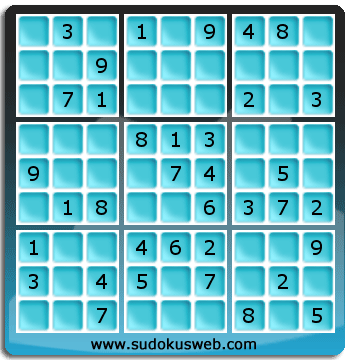 Nivel Facil de Sudoku