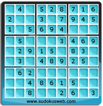 Sudoku de Niveau Très Facile Sudoku de Niveau Très Facile