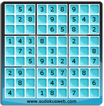 Sudoku de Niveau Très Facile Sudoku de Niveau Très Facile
