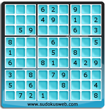 Sudoku de Niveau Facile Sudoku de Niveau Facile