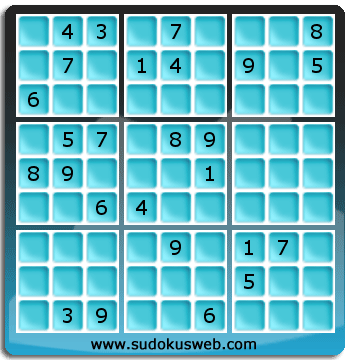 Sudoku de Niveau Difficile Sudoku de Niveau Difficile