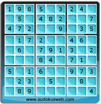 Sudoku de Niveau Très Facile Sudoku de Niveau Très Facile