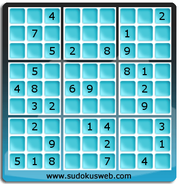 Sudoku de Niveau Moyen Sudoku de Niveau Moyen
