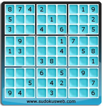 Sudoku de Niveau Facile Sudoku de Niveau Facile