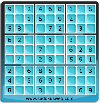 Nivel Muito Facil de Sudoku