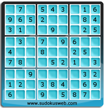 Very Easy Level Sudoku