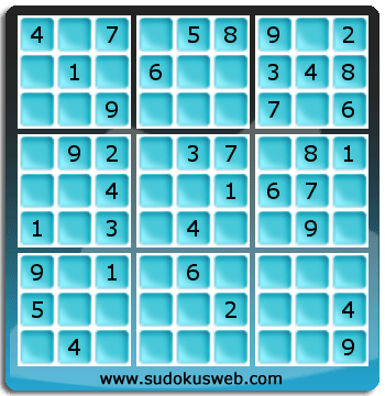 Nivel Facil de Sudoku