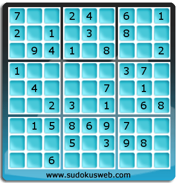 Sudoku von einfacher höhe