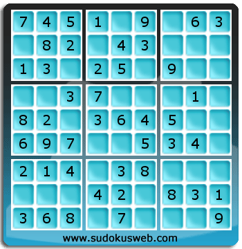 Sudoku de Niveau Très Facile