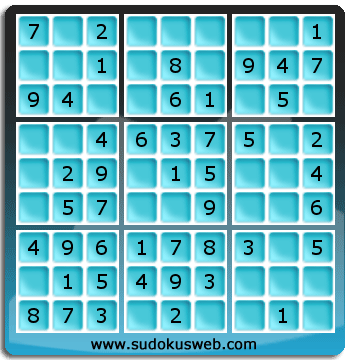 Nivel Muito Facil de Sudoku