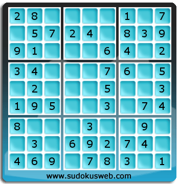 Sudoku de Niveau Très Facile