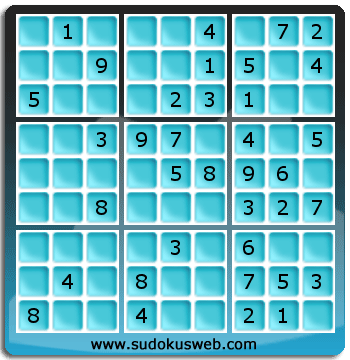 Sudoku von einfacher höhe