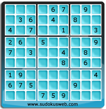 Sudoku von mittelmässiger höhe