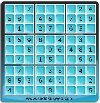 Sudoku de Niveau Très Facile