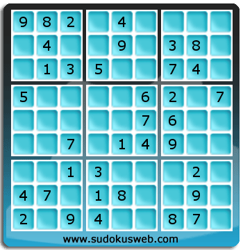 Sudoku von einfacher höhe