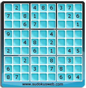 Sudoku de Niveau Facile Sudoku de Niveau Facile
